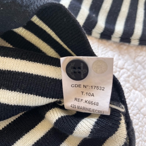 Fisherman jumper kids - wool & acrylic - 10 years old - Picture 7 of 7